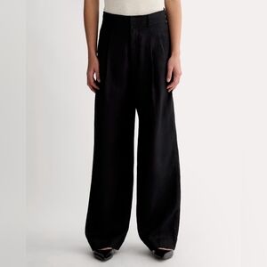 Everlane The Way-High® Drape Wide Leg Pant Size 12S